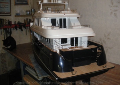 The model of Explorer Yacht «Bandido 90» _5